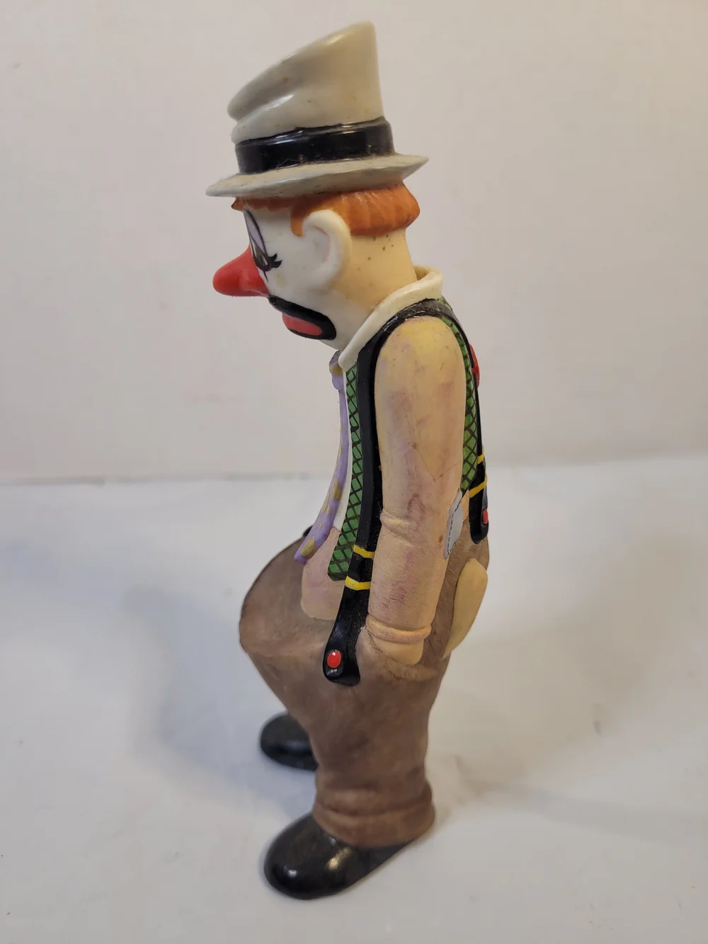 Vintage 1975 Sad Clown Cactus Planter 6 Inch (D)